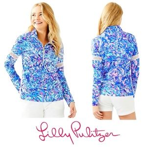 Lilly Pulitzer‎ Jonah Popover in Royal Purple Party Wave